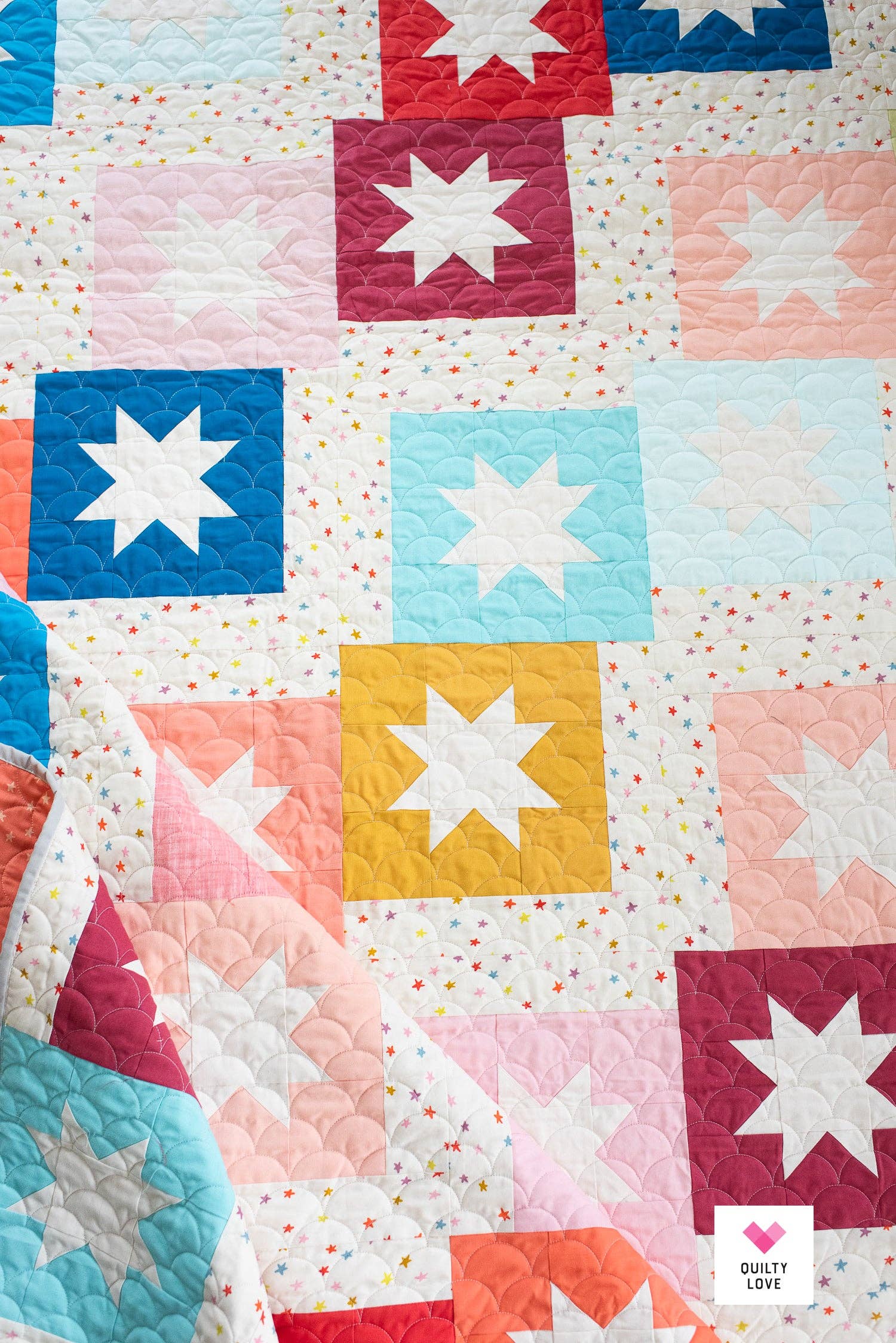Stepping Stars PAPER Quilt Pattern