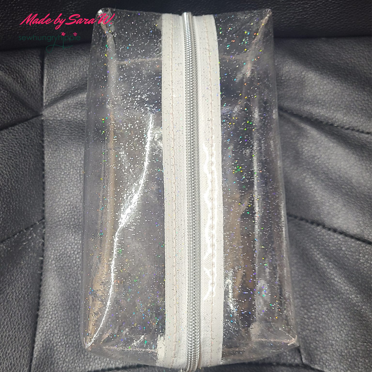 Clear Glitter Vinyl | TPU See-Through Vinyl for Bag Making