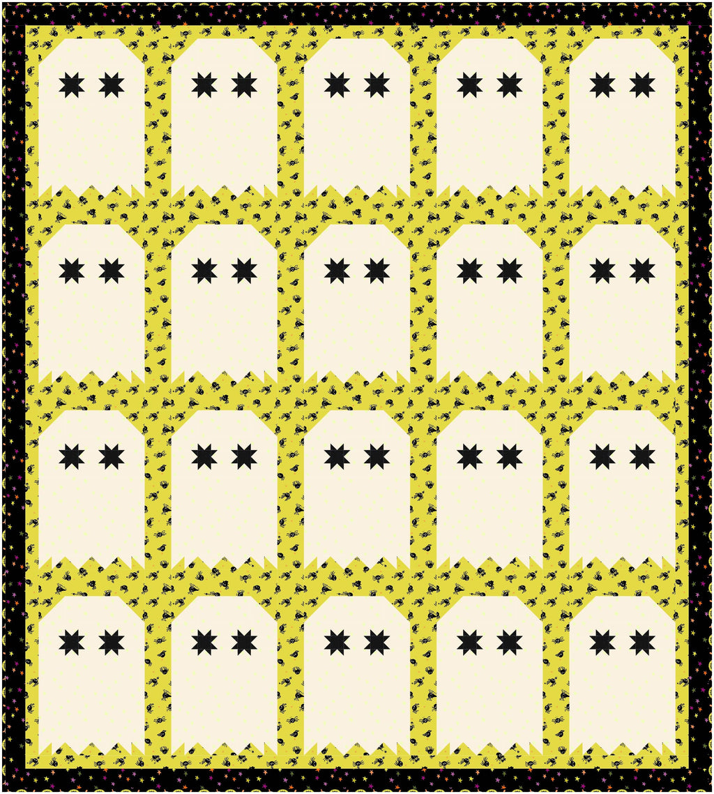Boo Crew | CKQ-1031 Row-of-the-Month Halloween Quilt Book