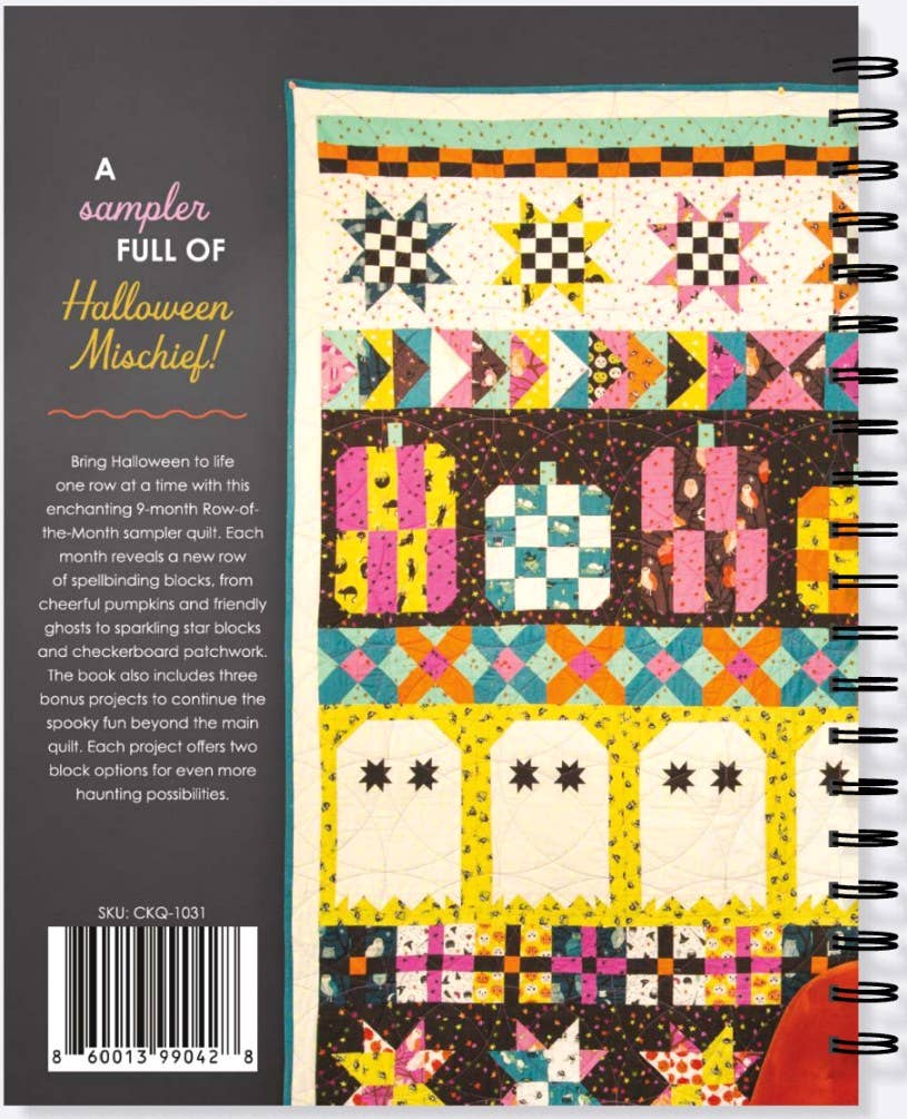 Boo Crew | CKQ-1031 Row-of-the-Month Halloween Quilt Book