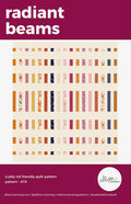 Radiant Beams Quilt Pattern - Printed