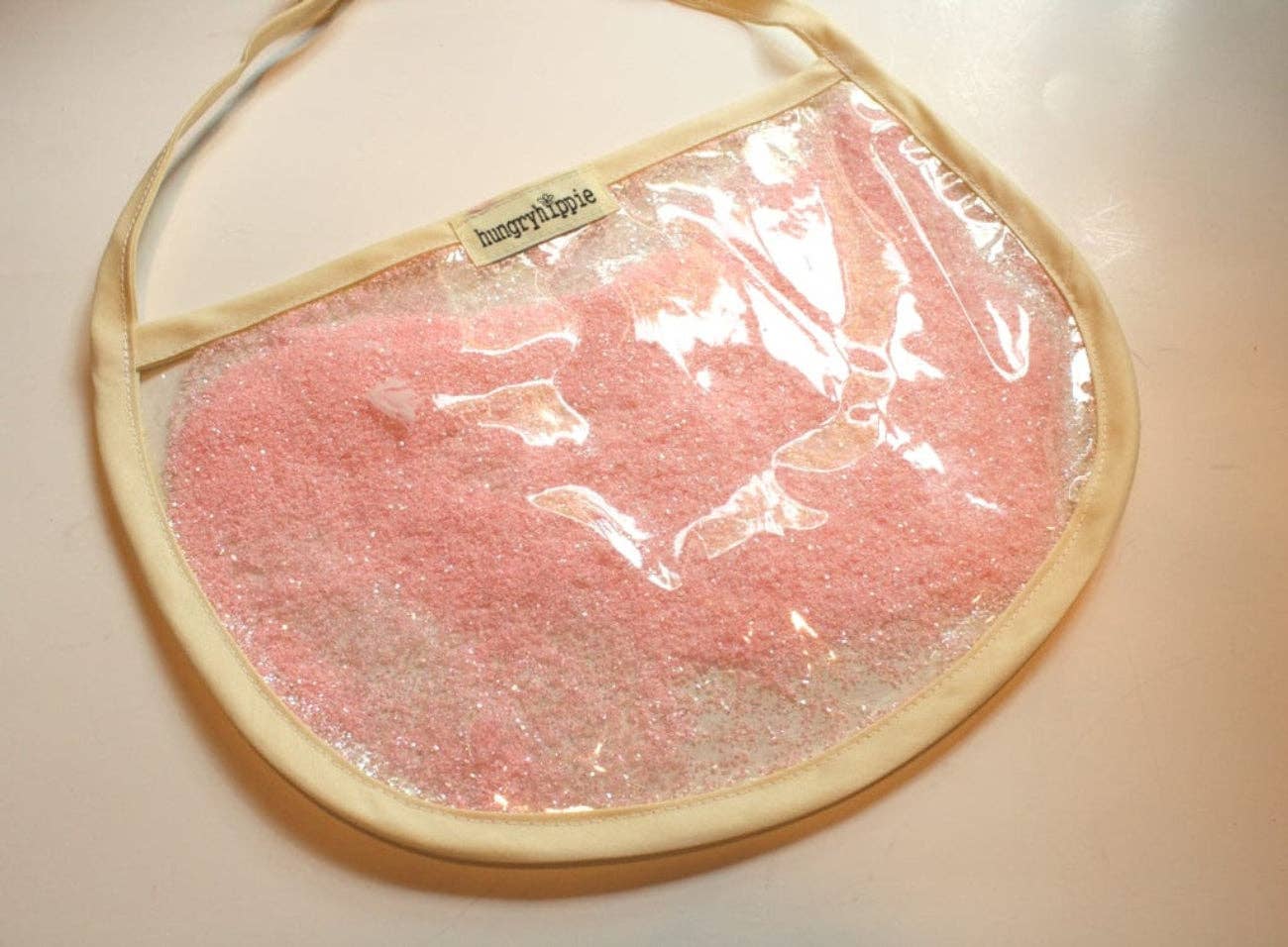 Clear Glitter Vinyl | TPU See-Through Vinyl for Bag Making