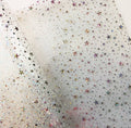 Clear Glitter Stars Vinyl 18" x 56"