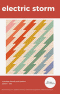 Electric Storm Quilt Pattern - Printed