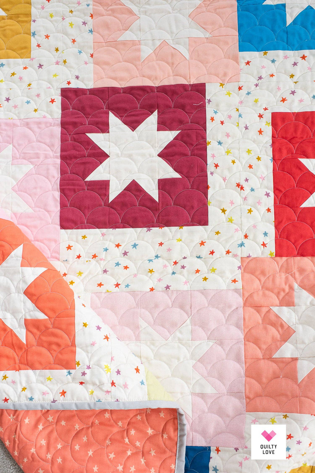 Stepping Stars PAPER Quilt Pattern