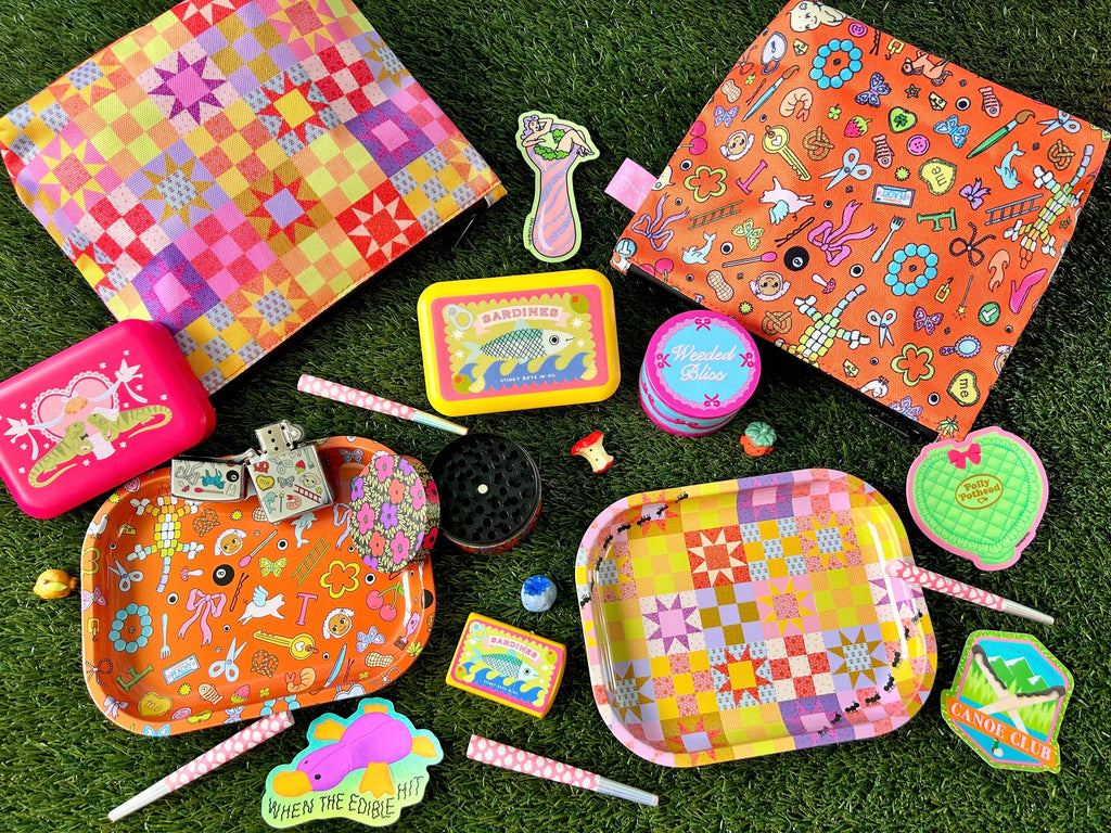 Small Patchwork Quilt Tray