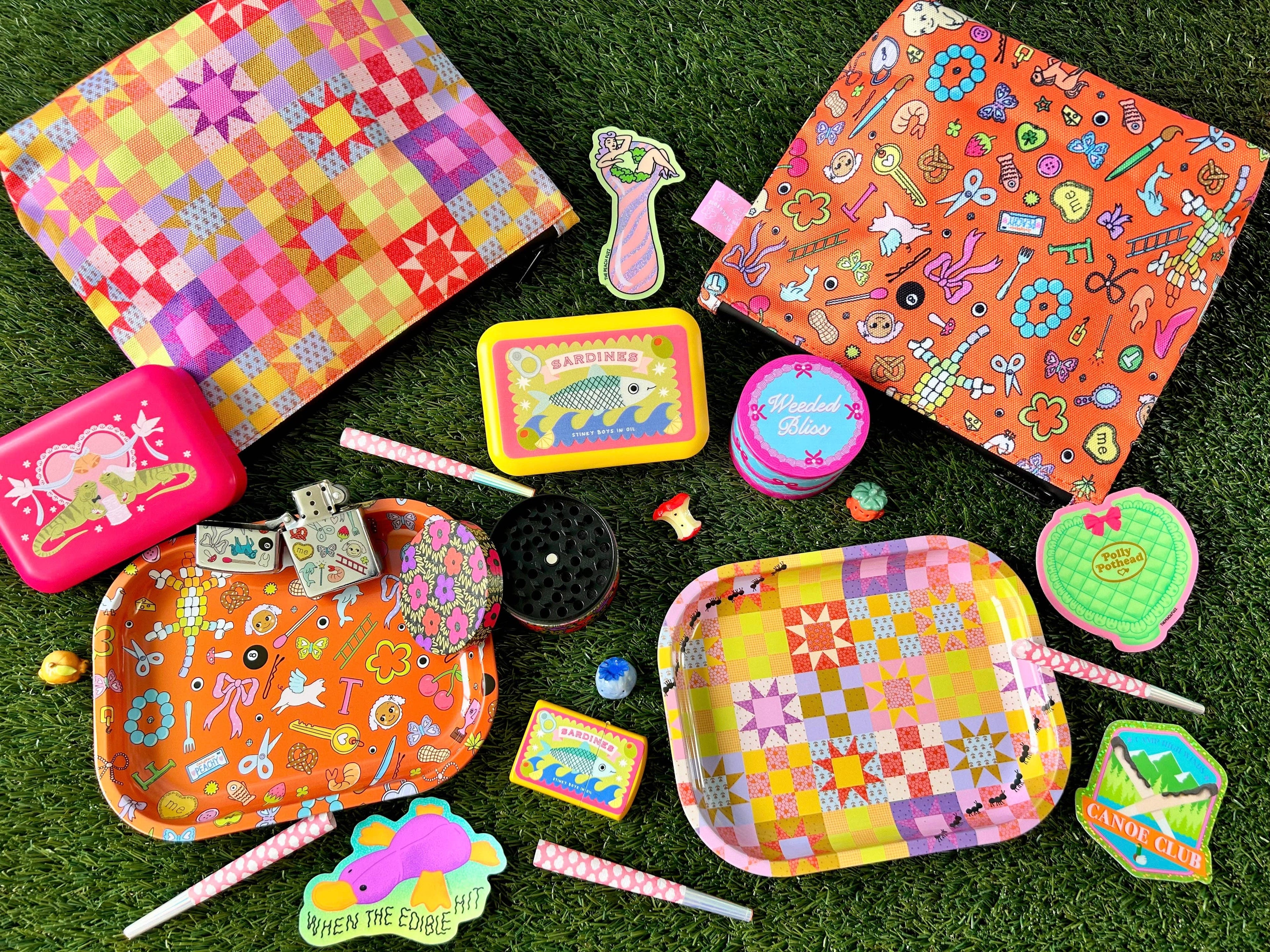 Small Patchwork Quilt Tray