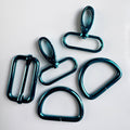 Sew Hungry Hippie 1.5 Inch Hardware Pack – Turquoi