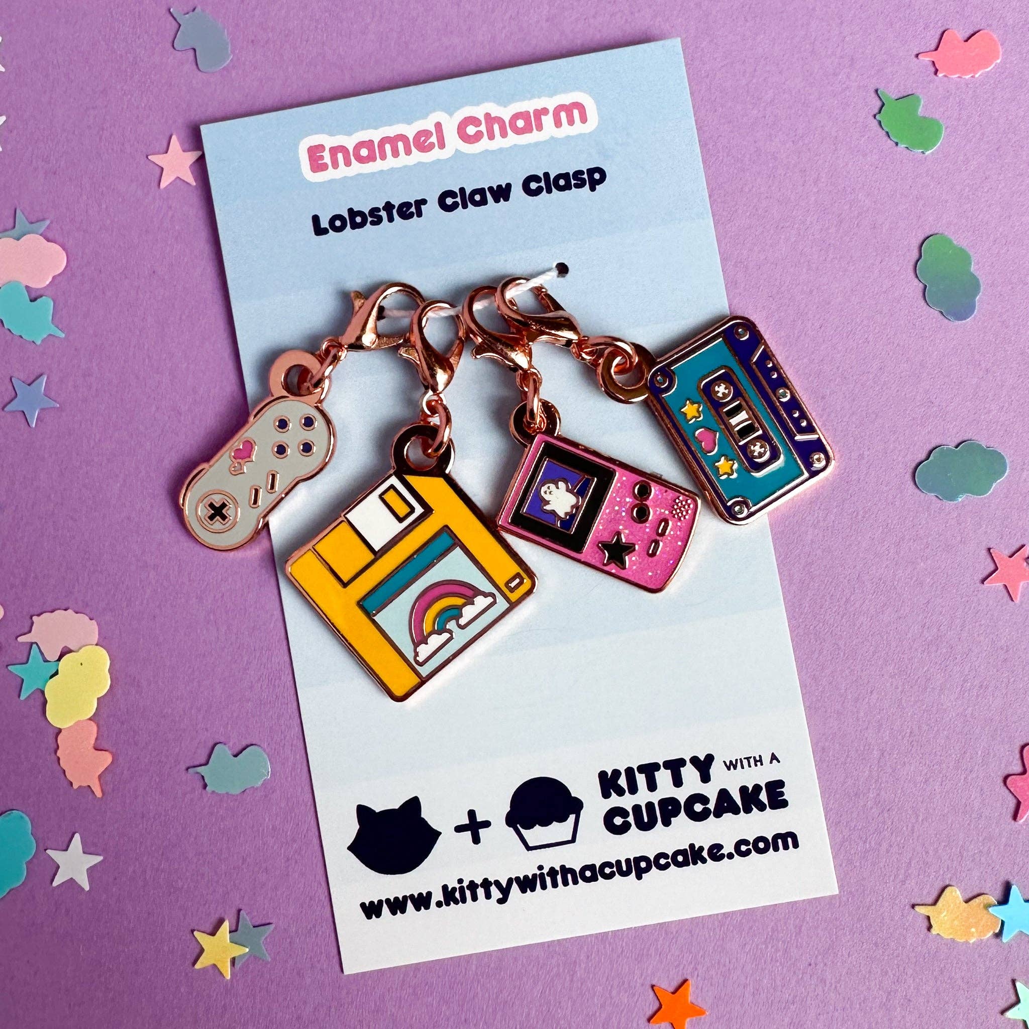 Totally 90's Charms Full Set of 4