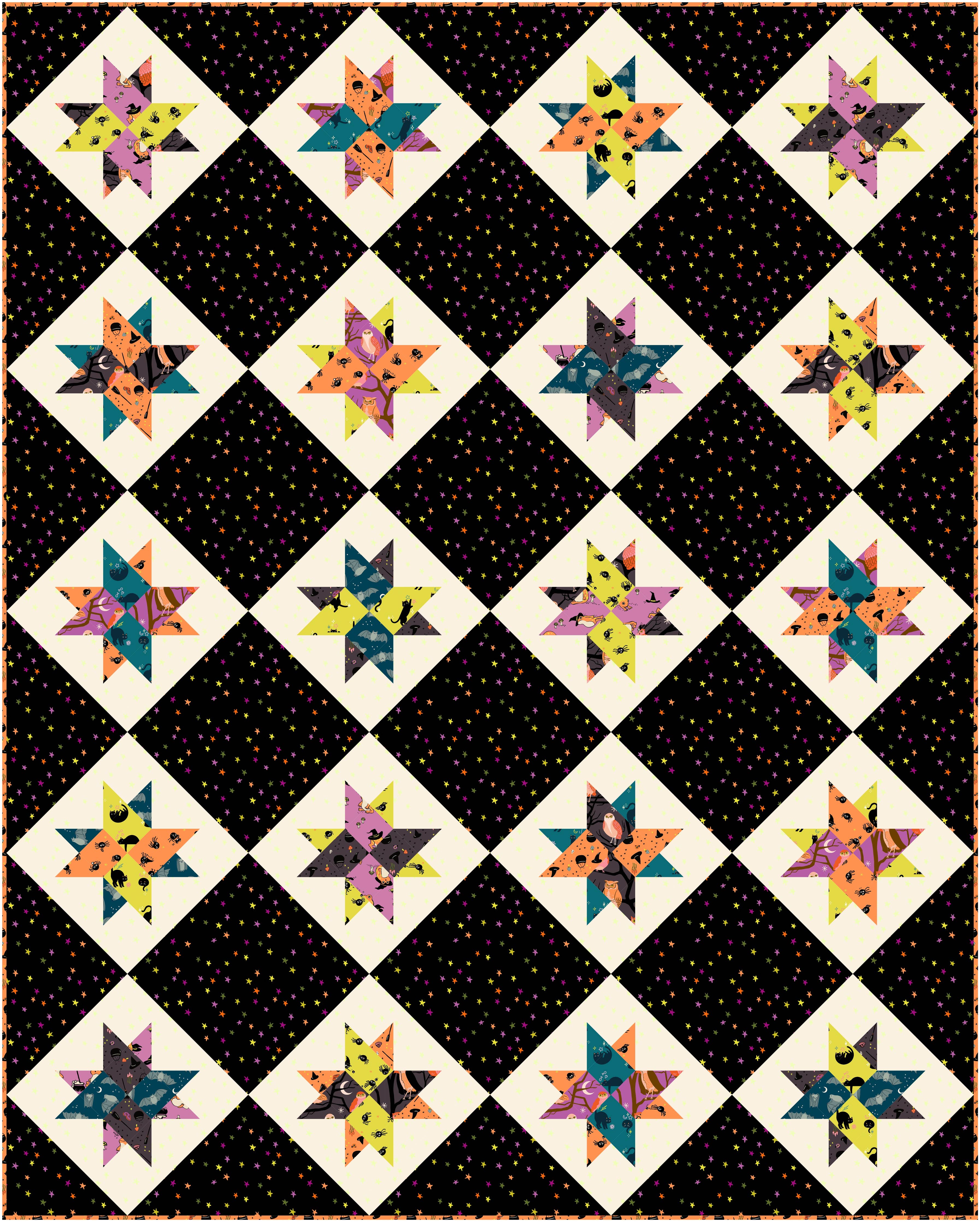 Boo Crew | CKQ-1031 Row-of-the-Month Halloween Quilt Book