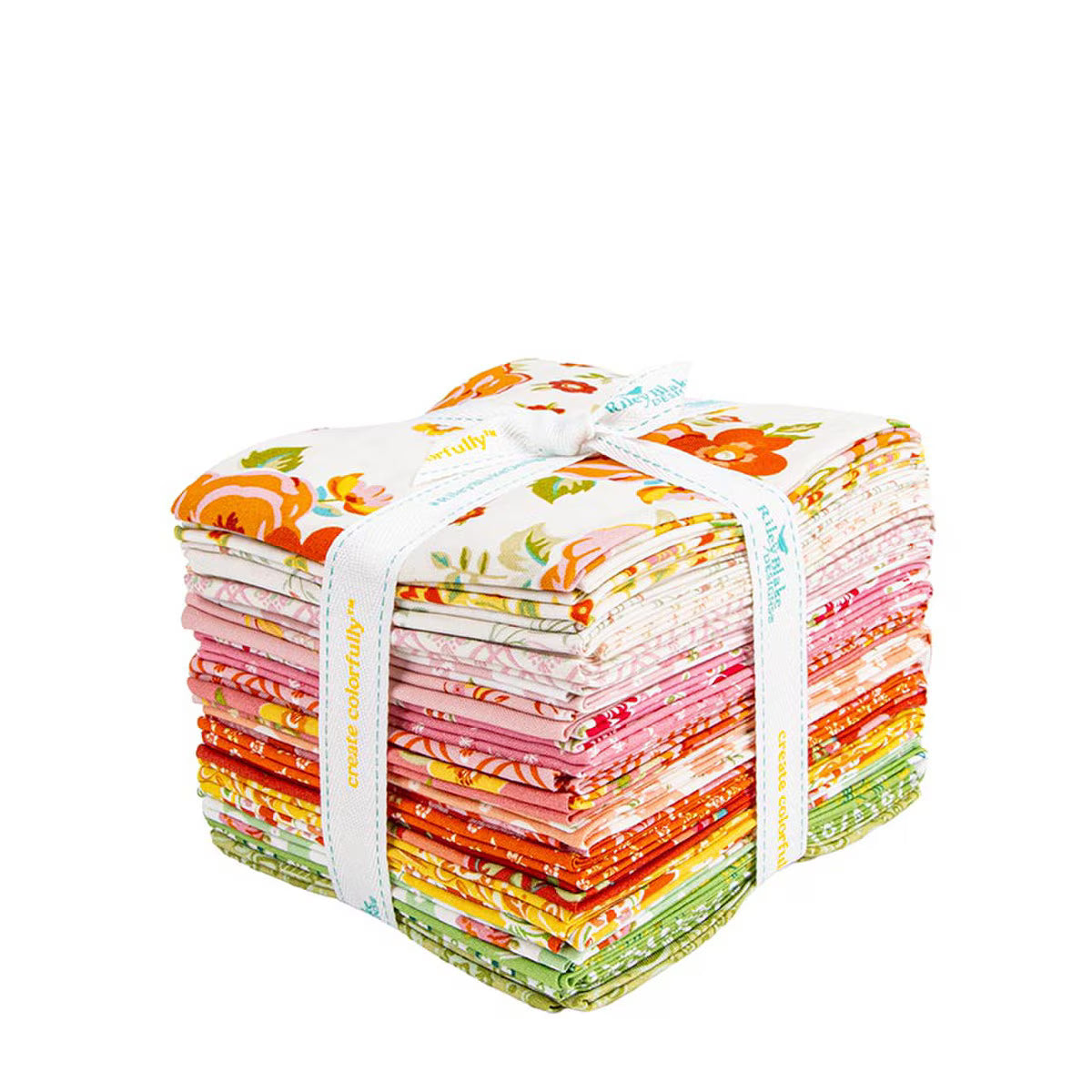 Peach Cobbler Fat Quarter Bundle by Lily Ashbury for Riley Blake Designs