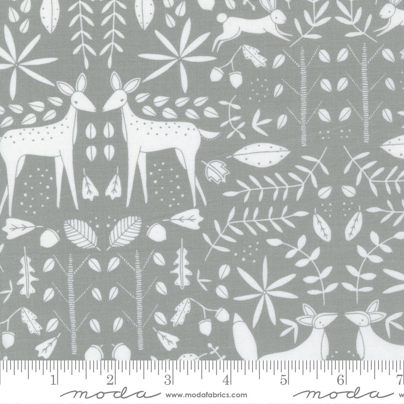 Nocturnal Forest Otomi | Raincloud by Gingiber for Moda