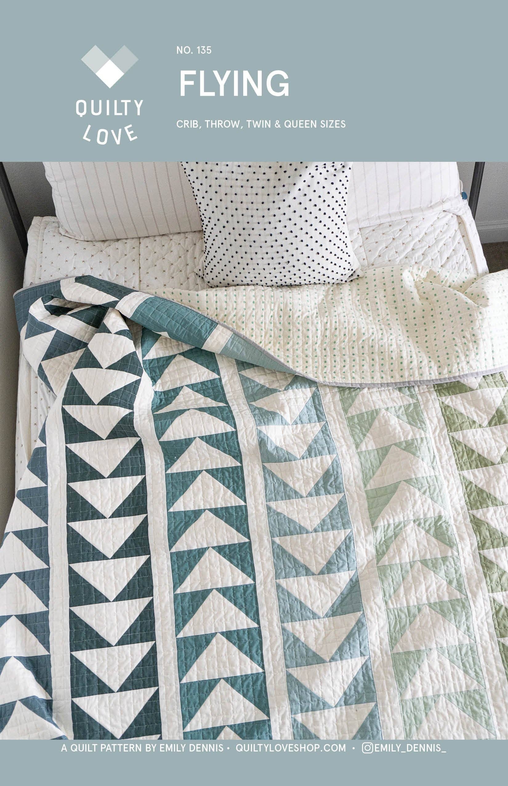 Flying PAPER Quilt Pattern