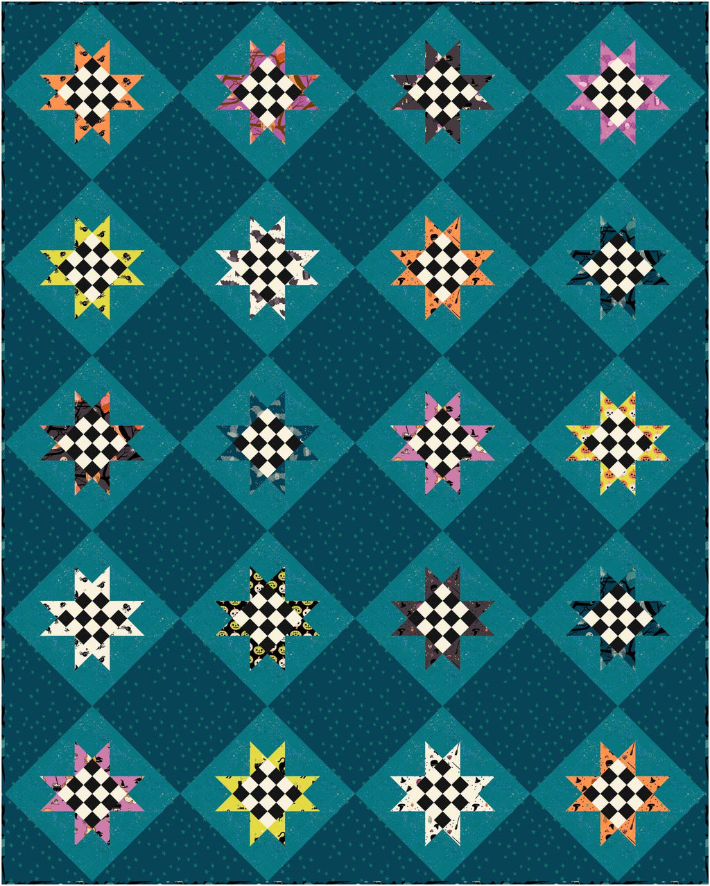 Boo Crew | CKQ-1031 Row-of-the-Month Halloween Quilt Book