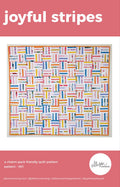 Joyful Stripes Quilt Pattern - Printed