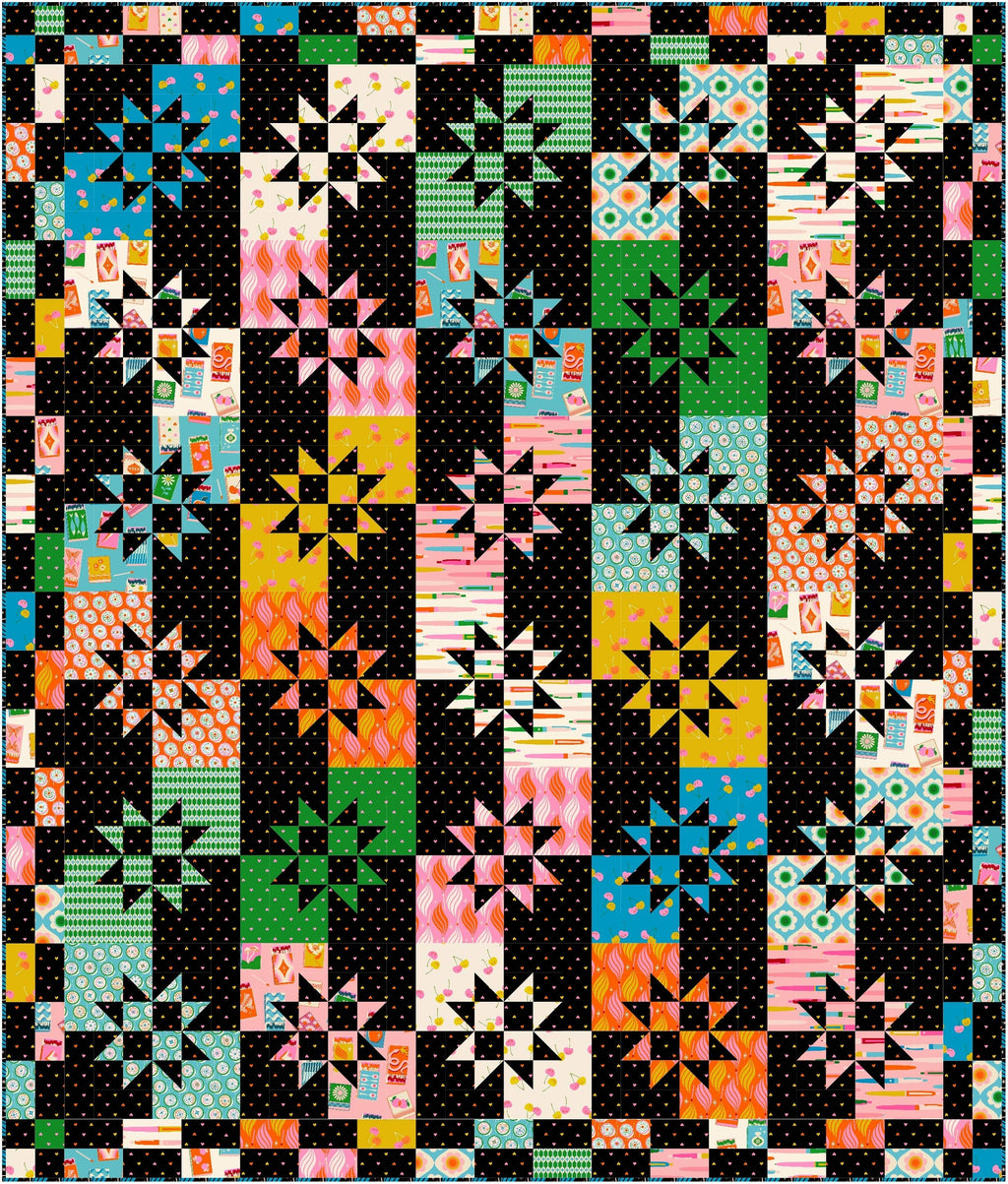 Split Star | CKQ-2421 Quilt Pattern