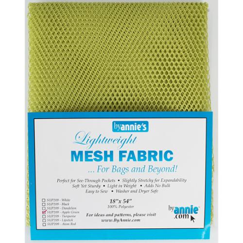 ByAnnies Lightweight Mesh Fabric- Apple Green
