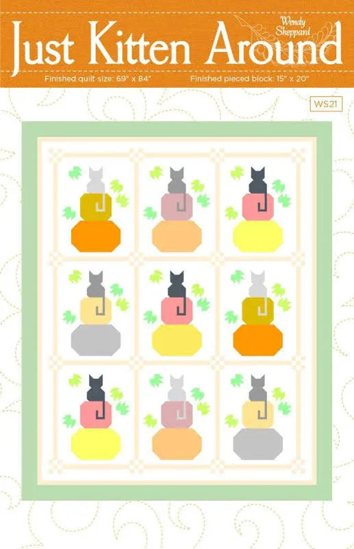 Just Kitten Around Quilt Pattern