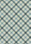 Winter Blue Check by Lewis and Irene, Celtic Christmas