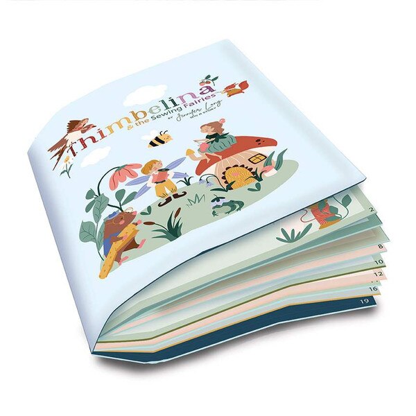 Thimbelina & the Sewing Fairies Storybook Panel