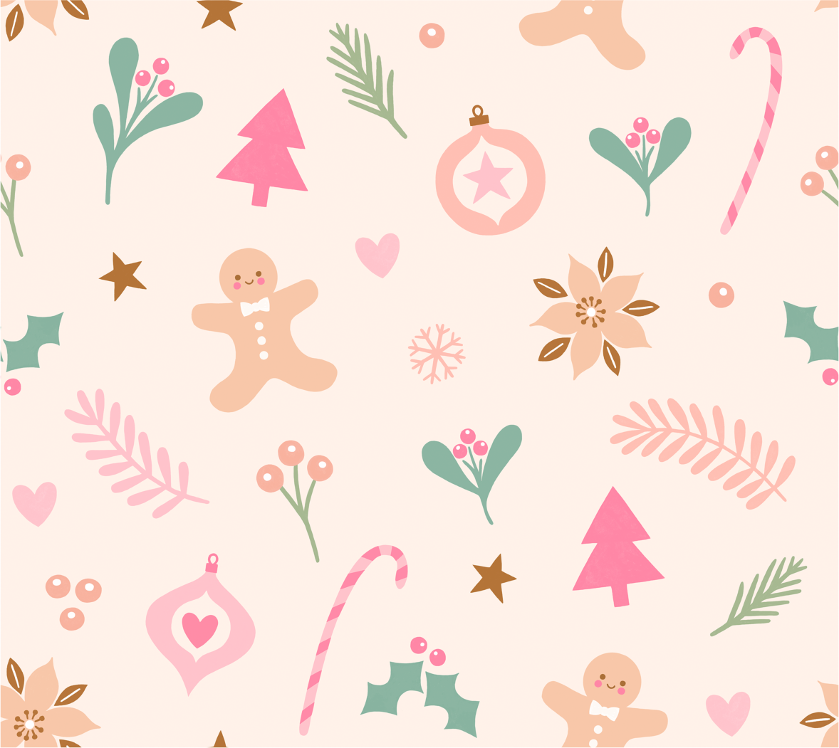Holiday Medley by Mia Presley Fabric
