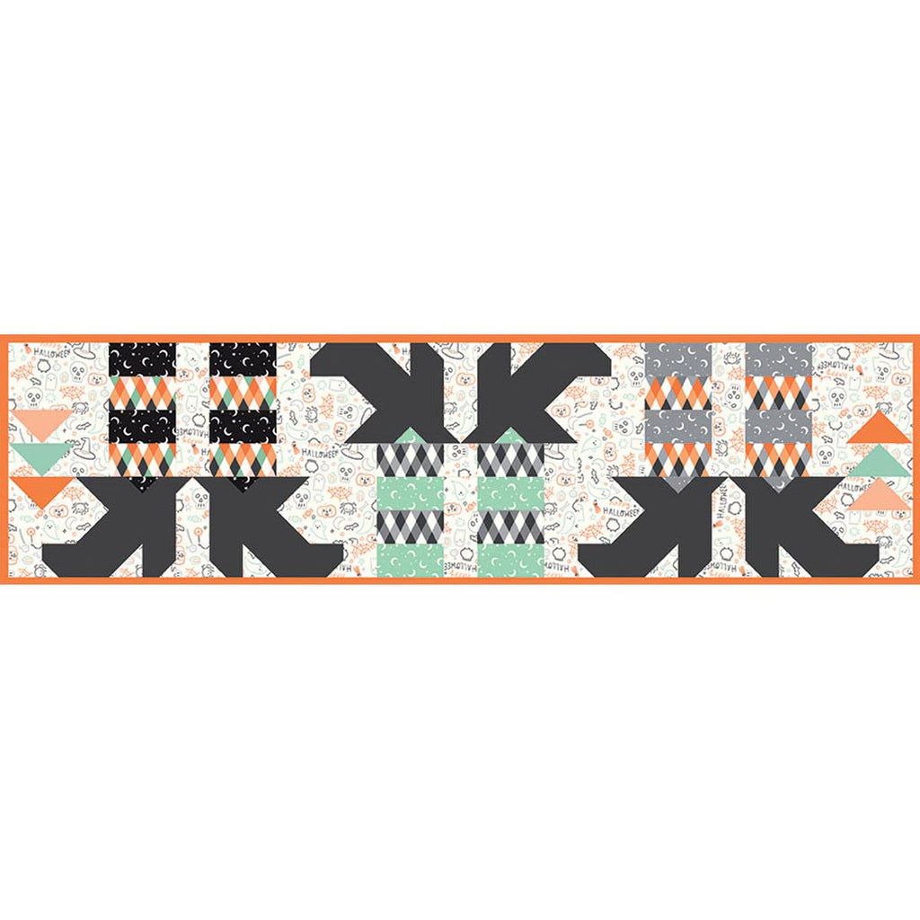 Witches Feet Table Runner Quilt Kit