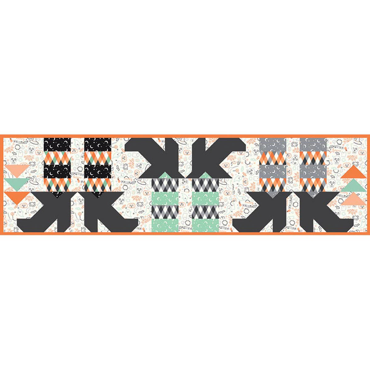 Witches Feet Table Runner Quilt Kit