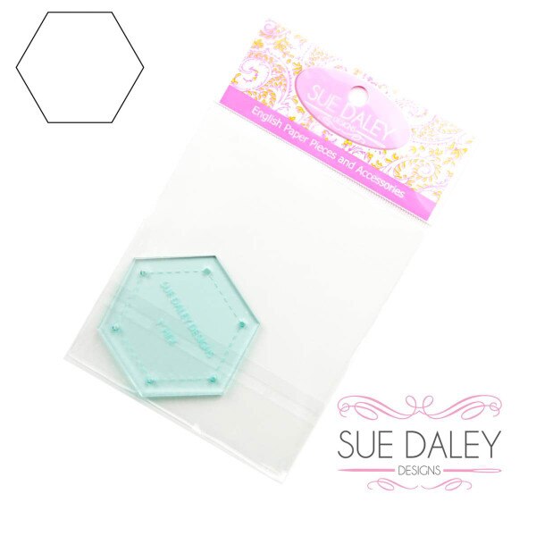 Sue Daley Designs Hexagon 1" EPP Template