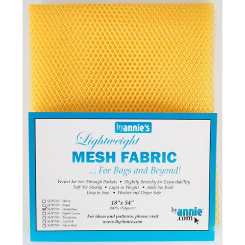 ByAnnies Lightweight Mesh Fabric- Dandelion