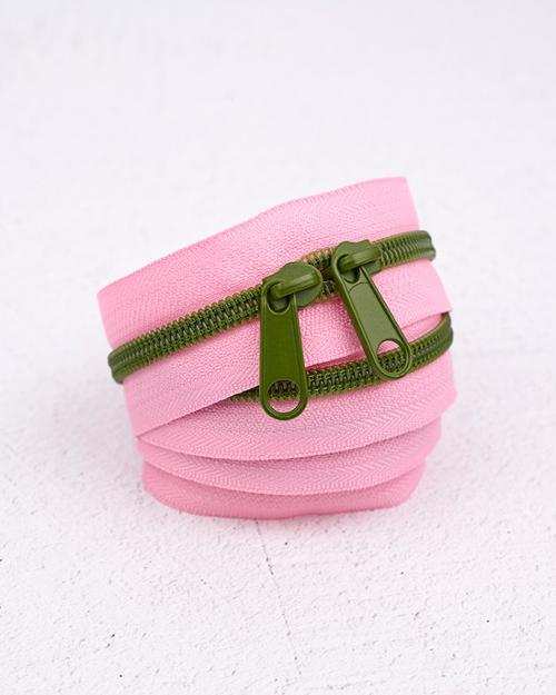 30" Zipper Olive Blossom by Renaissance Ribbons