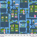 Treasures in Blue :Market Days by Stacy Peterson for Freespirit