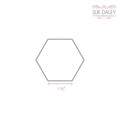 Sue Daley Designs Hexagon 1 1/2" EPP Template