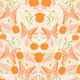 Woodland Wonder: Vintage Butterfly | Cloud by Gingiber for Moda