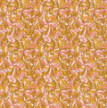 Swirling Kaleidoscope Gold/Pink, Summer Fair by Liberty Fabrics