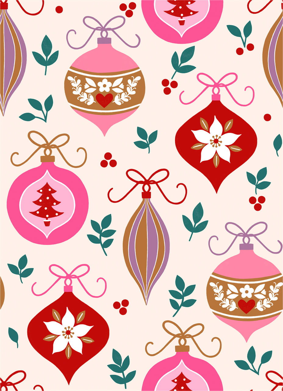Bauble Charm by Mia Presley Fabric