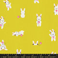 Citron Rabbeats, Lofi Linens by Rashida Coleman-Hale for Ruby Star