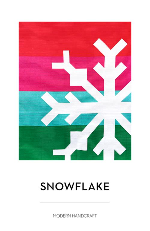 Snowflake Quilt Pattern by Modern Handcrafter