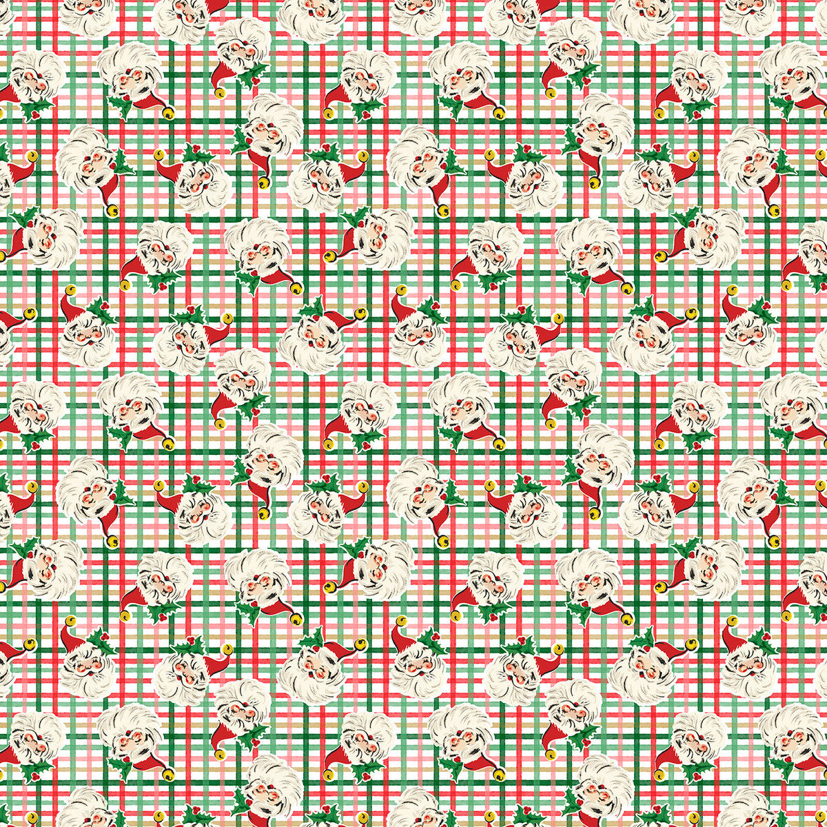 Dancing santa plaid studioe