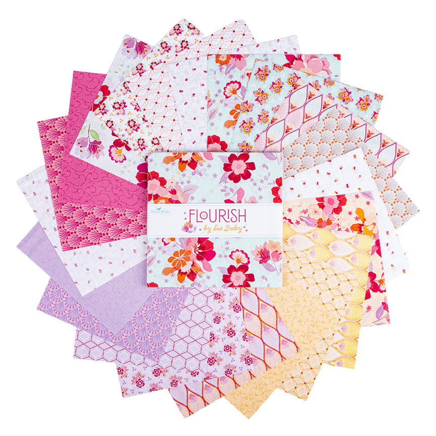 Flourish 10" Layer Cake by Sue Daley