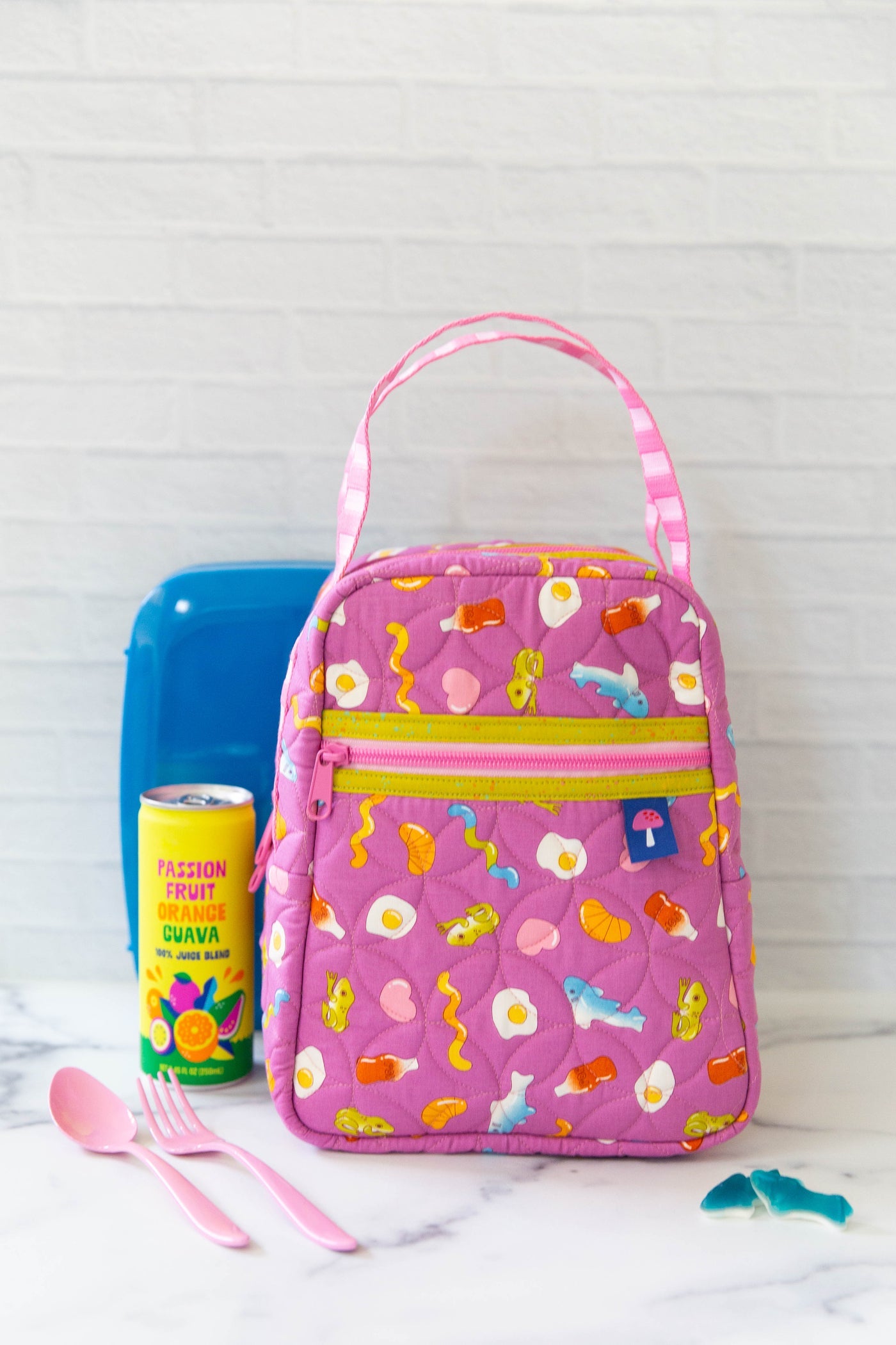 Lunch Box Delight Paper Pattern by Knot & Thread