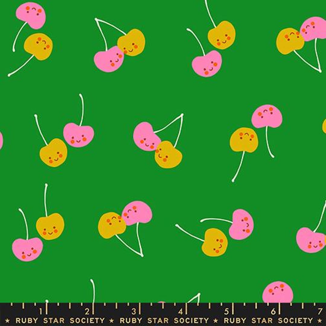 Trinketry: Cherry Friends | Deep Verdant by Melody Miller for Ruby Star Society