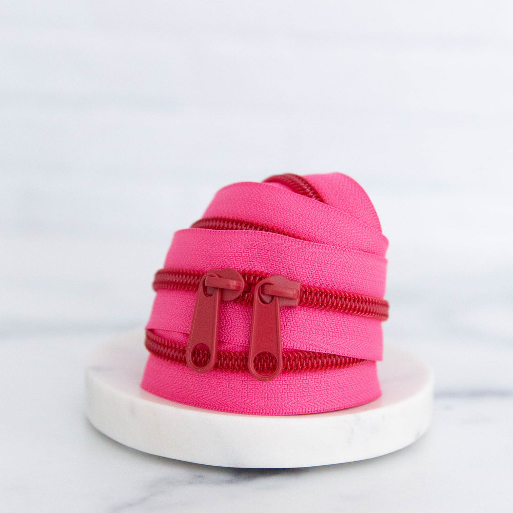 30" Zipper, Jam, by Stitch Supply