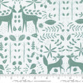Nocturnal Forest Otomi | Moon  by Gingiber for Moda