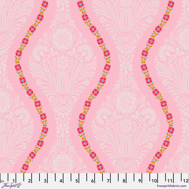 Bejeweled Pink :Market Days by Stacy Peterson for Freespirit