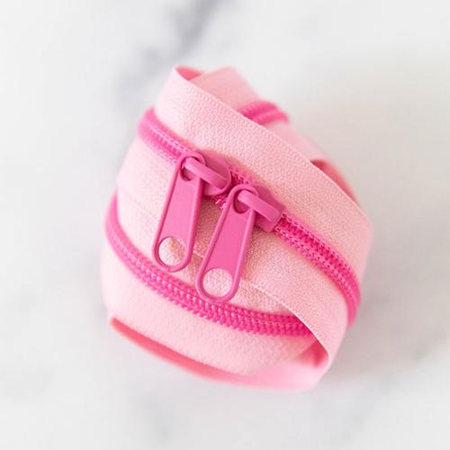 30" Zipper Bubblegum by Stitch Supply Co.