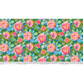 Large Rosey Outlook Green :Market Days by Stacy Peterson for Freespirit