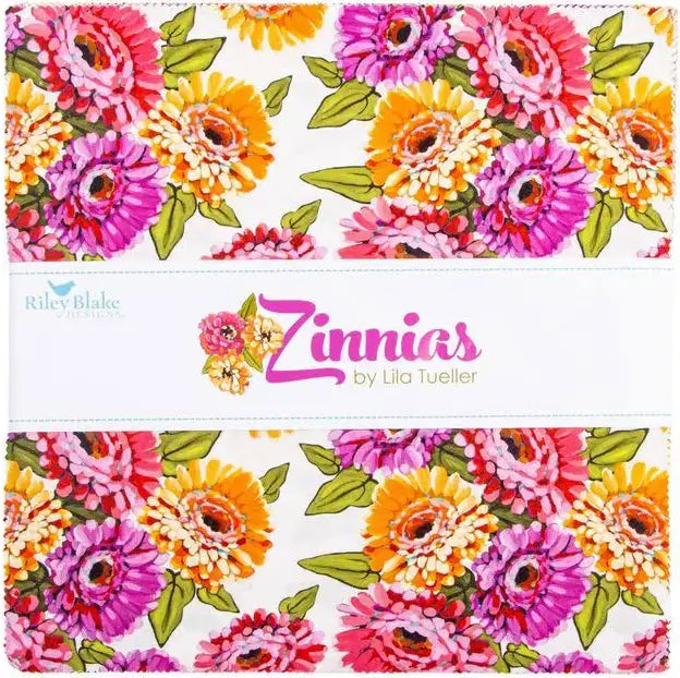 Zinnias 10inch Stacker for Riley Blake OOP