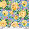 Small Rosey Outlook Blue :Market Days by Stacy Peterson for Freespirit