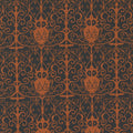 Spellbound: Pumpkin Garden Gates | Cauldron by Sweetfire Road for Moda
