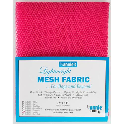 ByAnnies Lightweight Mesh Fabric- Lipstick